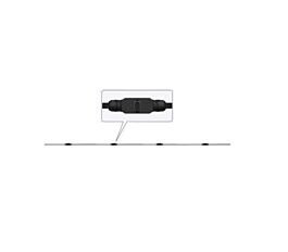 HM-BUS-10AWG-2M Trunk Cable,10Awg, 2 Meters