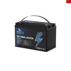 SWE LiFePO4 12V/100Ah Lithium Battery w. BT and Heater