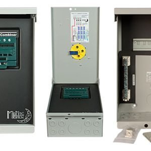 MNPV6-250 Buss Bar fits up to 3 x 300VDC MN circuit breakers