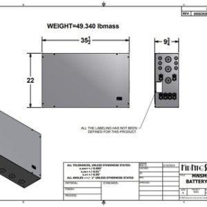 MNBCB2000/200 MidNite 2000A Battery Combiner Box
