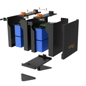 Volthium Stacking bracket 3 Batteries ACC-RACK-STACK-3B-3U