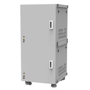 Pytes V-BOX-IC V5 Cabinet can hold up to 3 batteries - indoor rated