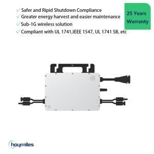 HMS-700-2T-NA Hoymiles Micro Inverter700 watt - use trunk cable