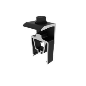 Sunmodo CLMP-BOT-SMR100-B Bottom End Clamp Black