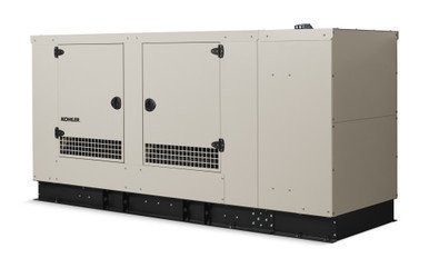Kohler 150ERESC-QS8 120/240 4T13X Alternator LP/NG Generator w/battery Steel Enclosure