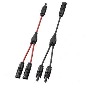 MC4 RV cable joiner pair (two into one Y adapters)