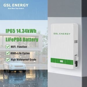 GSL051280A-B-GBP2 51.2V 280Ah 14.34kWh LiFePO4 Battery System 15 yr warranty