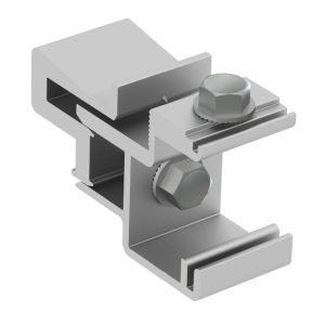 Sunmodo CLMP-CON-100-S Conduit Clamp 1” Silver
