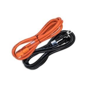 Pytes Battery to Inverter E-BOX Power Cable Set Red and Black 2M