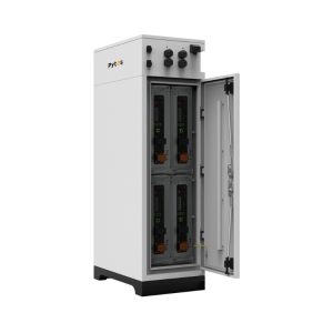 Pytes V-BOX-OC V5 Cabinet can hold up to 4 batteries - outdoor rated