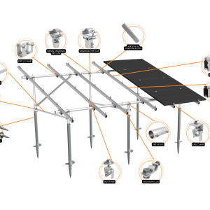 Sunmodo GRND-SMR Ground Clamp