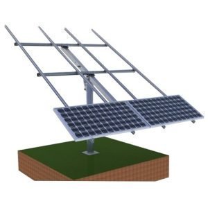 6 Panel Pole Mount High Voltage Add-On Solar Kit