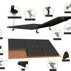 Sunmodo MLPE-MODULE Micro Inverter Mount Nano