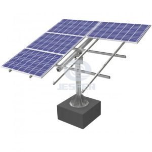 Medium Size Universal Single Row Ground Mount Bill number of panels plus one