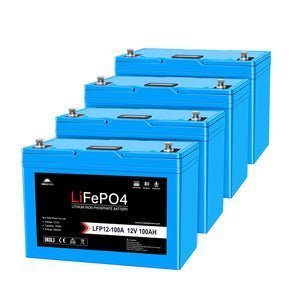 SWE LiFePO4 12V/100Ah Lithium Battery w. BT and Heater