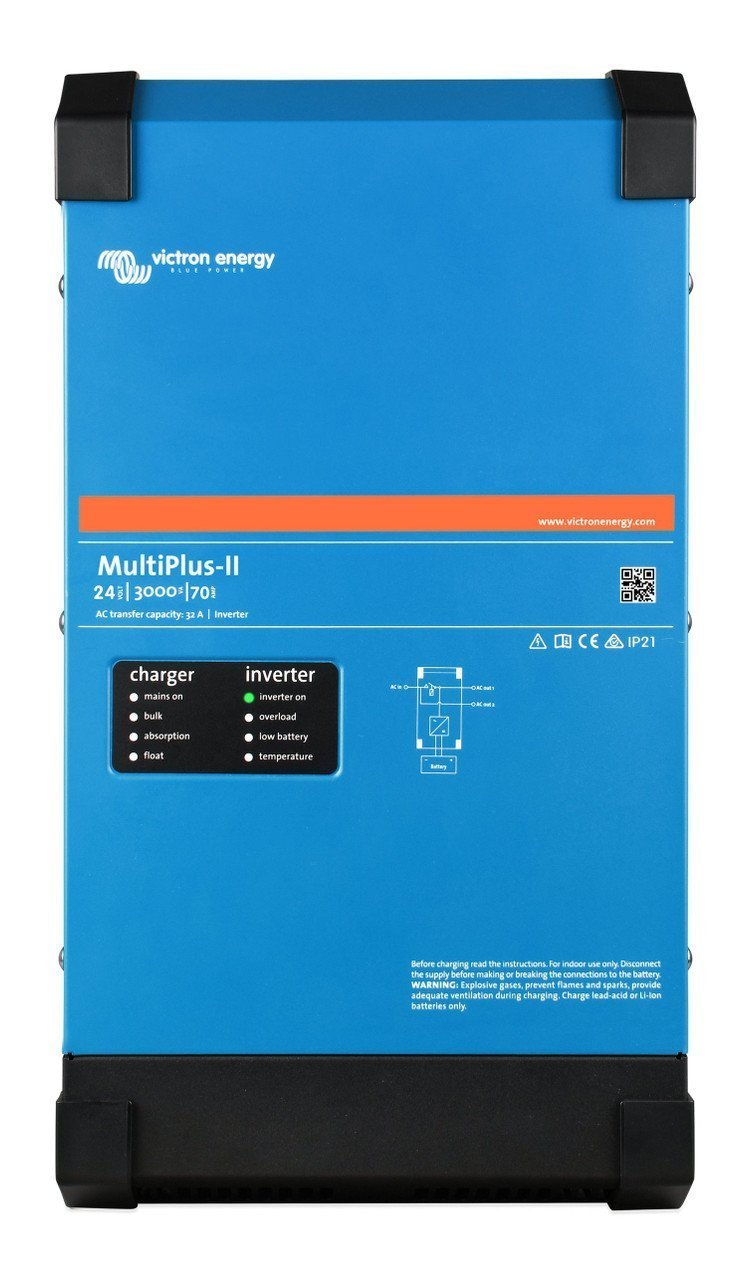 Victron II 24/3000/70-50 MultiPlus-II Inverter 2x120V (UL)