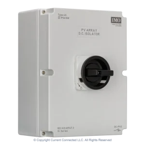 IMO-2107 6 Pole DC Switch IP66, 32A 600VDC