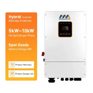 Megarevo R16KLNA 16kW Hybrid Smart Inverter IP65 rating w/touch screen and WiFi 5 yr warranty