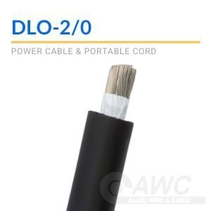 2/0 Inverter Cable DLO Per Foot